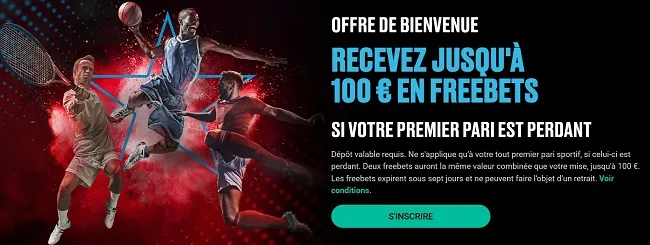 PokerStars Sports : offre de bienvenue en freebets